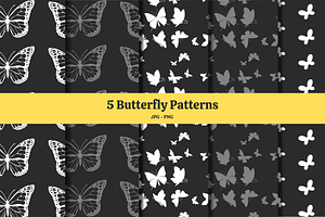 5 Butterfly Patterns