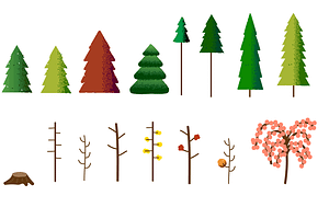 Textured Trees For All Seasons