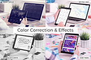 iPad Showcase Responsive Mockups, an iPhone Mockup by Mockups & Illustrations (Thumbnail 7 of 9)