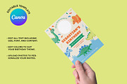 Dinosaur Birthday Invitation, an Invitation Template by Abstracto-Create (Thumbnail 2 of 4)