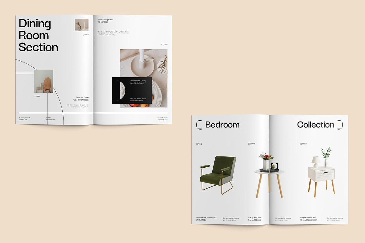 Modern Furniture Product Catalog preview 4