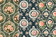 12 Antique Romance Seamless Patterns, a Pattern Graphic by Inknfolly (Thumbnail 4 of 7)
