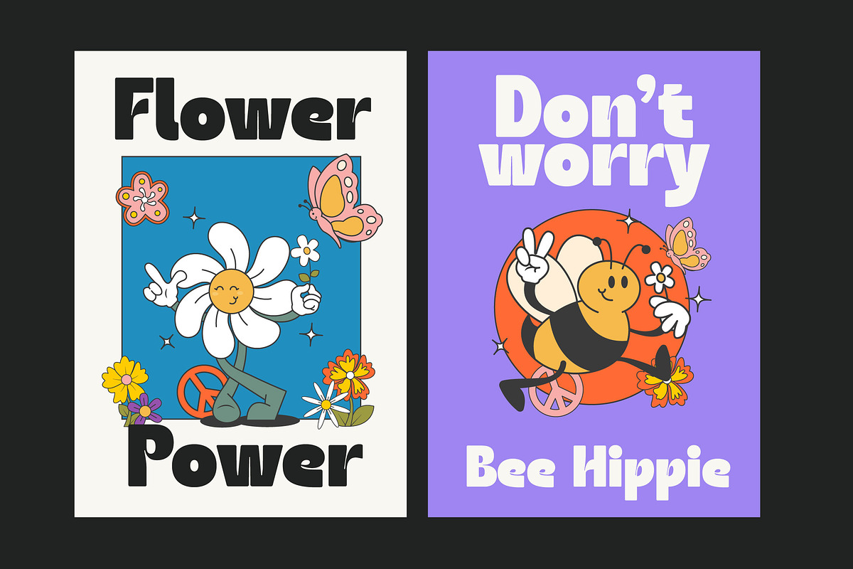 Magot Groovy Retro Display Font, a Sans Serif Font by timelesstype.co (Photo 4 of 20)