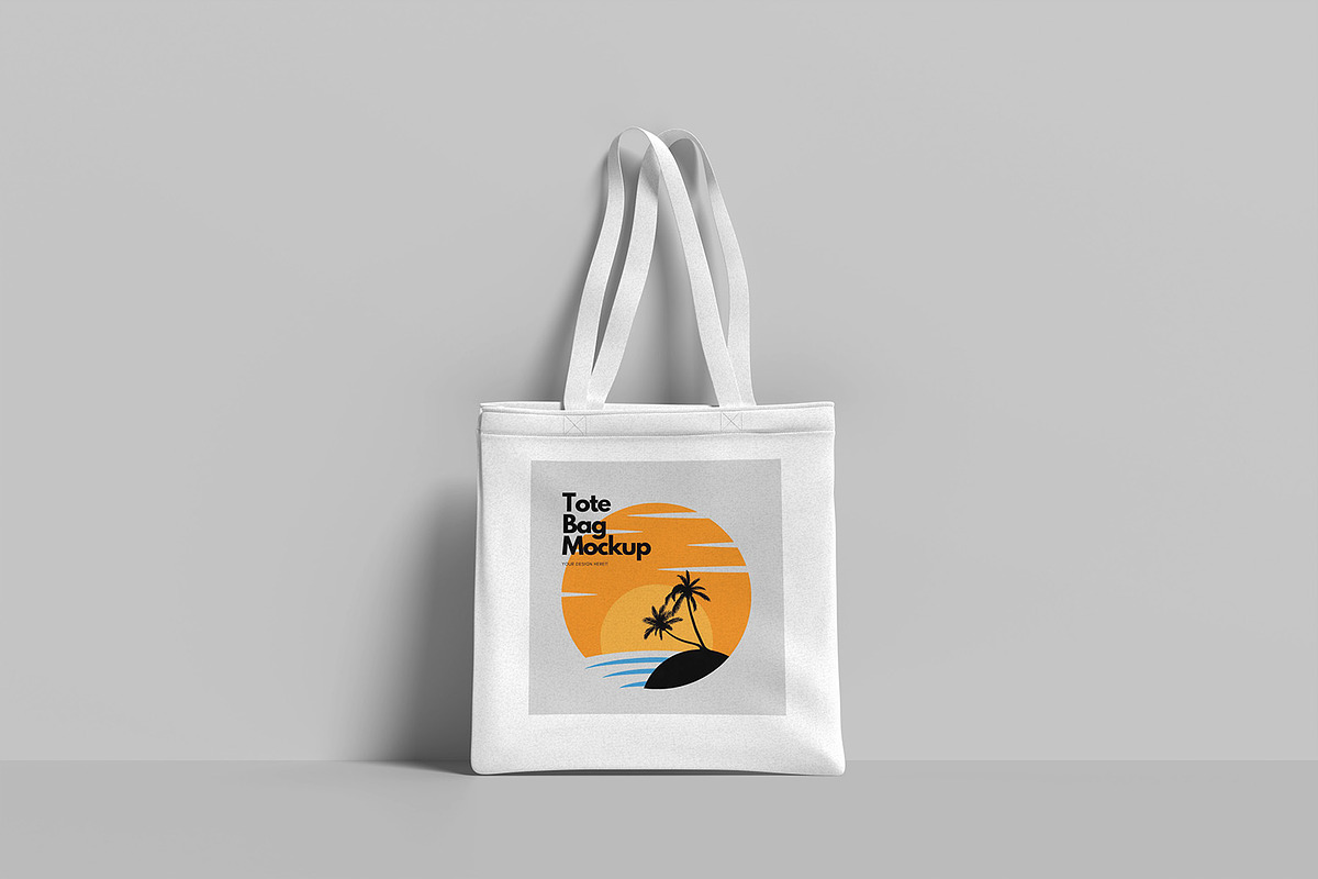 Tote Bag Mockup, an Apparel Mockup by ZifaraDesign (Photo 2 of 11)