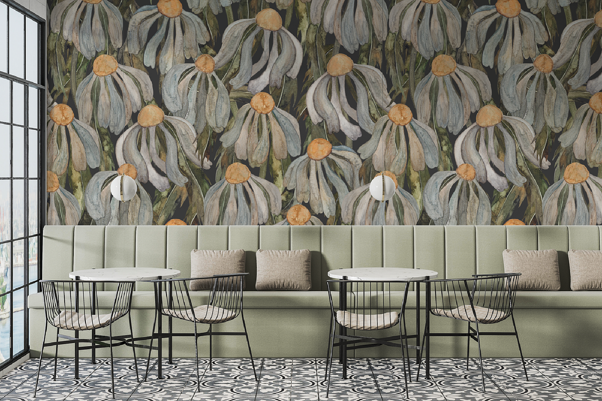 Patterns Chamomile, an Illustration by PASHKOVA (Photo 4 of 11)