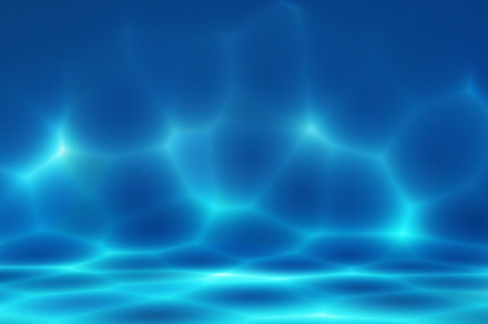 Deep blue sea with ripple shadow sunlight background. Nature and seascape ocean, a Nature Photo by Ministocker