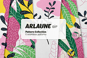 Abstract Botanical Scandinavian Set, a Pattern Graphic by Asya Melkonyan Patterns (Thumbnail 1 of 12)