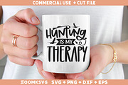 Hunting SVG Bundle 20 Designs, an Illustration by ZoomkSVG (Thumbnail 16 of 40)