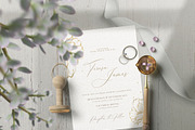 Golden (Wedding Suite), an Invitation Template by EvitePapery (Thumbnail 5 of 8)