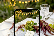 Chartreuse Wedding Menu Mockup, an Advertising Mockup by Serenefeeling (Thumbnail 7 of 8)