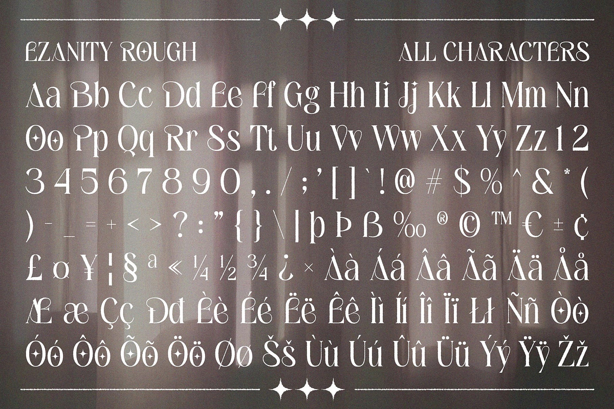 Ezanity Rough, a Serif Font by Craft Supply Co. (Photo 8 of 8)