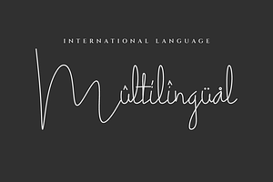 Millia Sita Signature Script Font