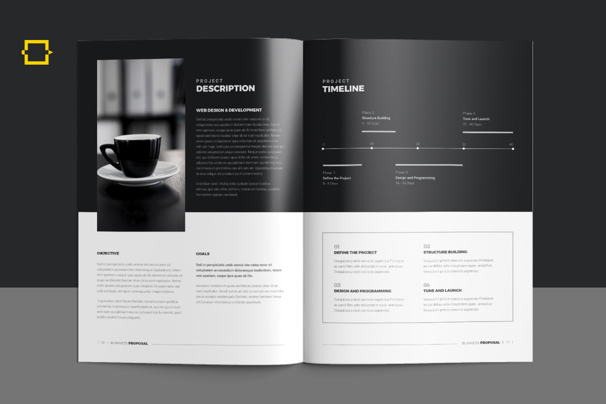 Business Proposal, a Brochure Template by DesignJanala (Photo 7 of 10)