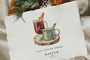 Winter is here - watercolor set, a Seasonal Illustration by Youksy (Thumbnail 2 of 10)