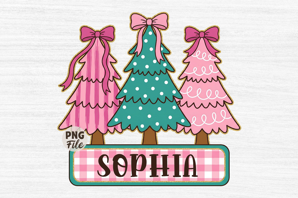Kids Christmas Name Png, Christmas, a Seasonal Illustration by Libby Wishes (Photo 1 of 3)