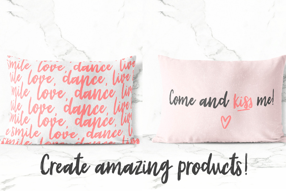 Sunrise | Handmade font + extras! preview 7