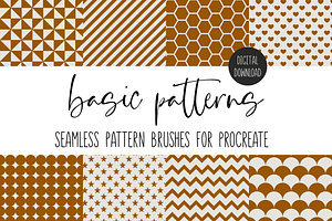 Procreate Basic Pattern Brushes