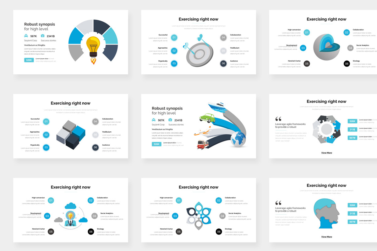 Civita Creative Google Slide, a Presentation Template by One Percent Studio (Photo 11 of 22)