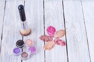 Makeup artist tools. Components for, a Beauty & Fashion Photo by Stockphoto by vzwer