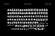 Avion - Modern Bold Font, a Sans Serif Font by limitype (Thumbnail 9 of 10)