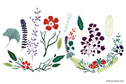 Nature Mandala: Clip Art & Pattern, an Illustration by Erica Hite (Thumbnail 3 of 3)