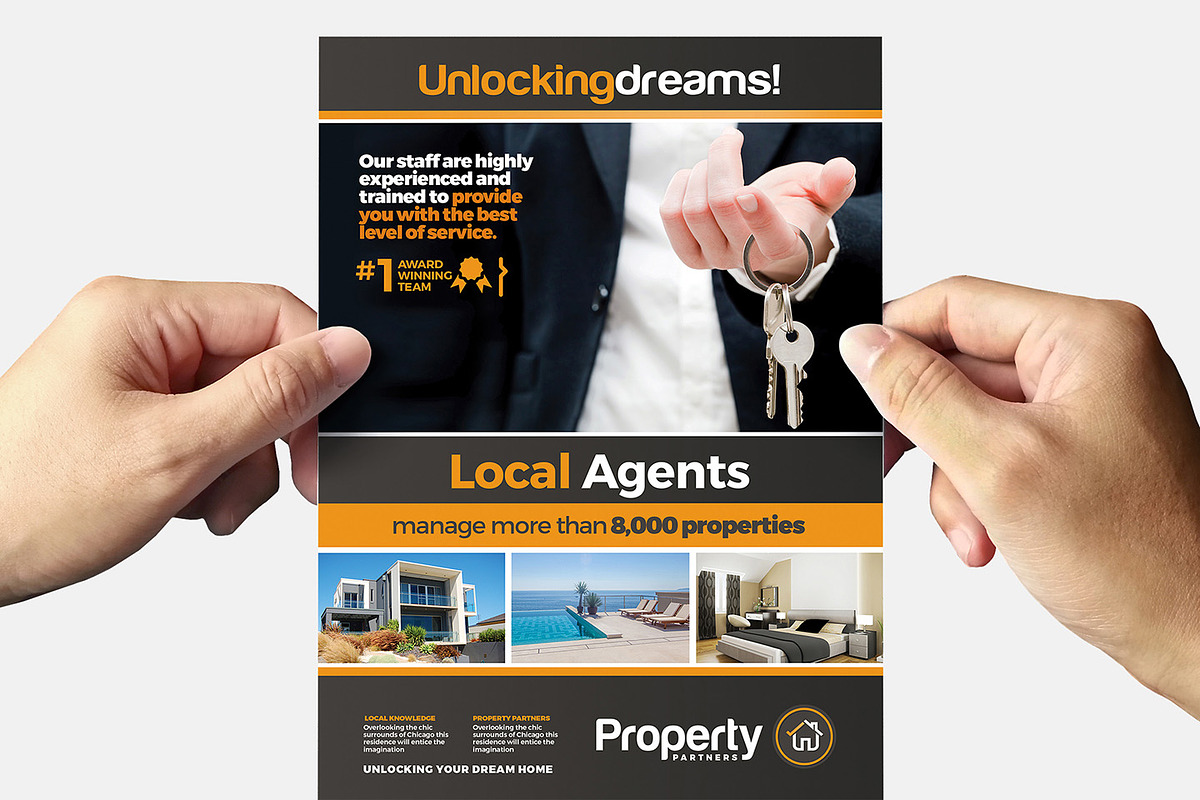 Real Estate Flyer Template, a Flyer Template by BrandPacks (Photo 3 of 5)