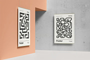 Poster Mock up, an Advertising Mockup by zippypixelstudio (Thumbnail 7 of 13)