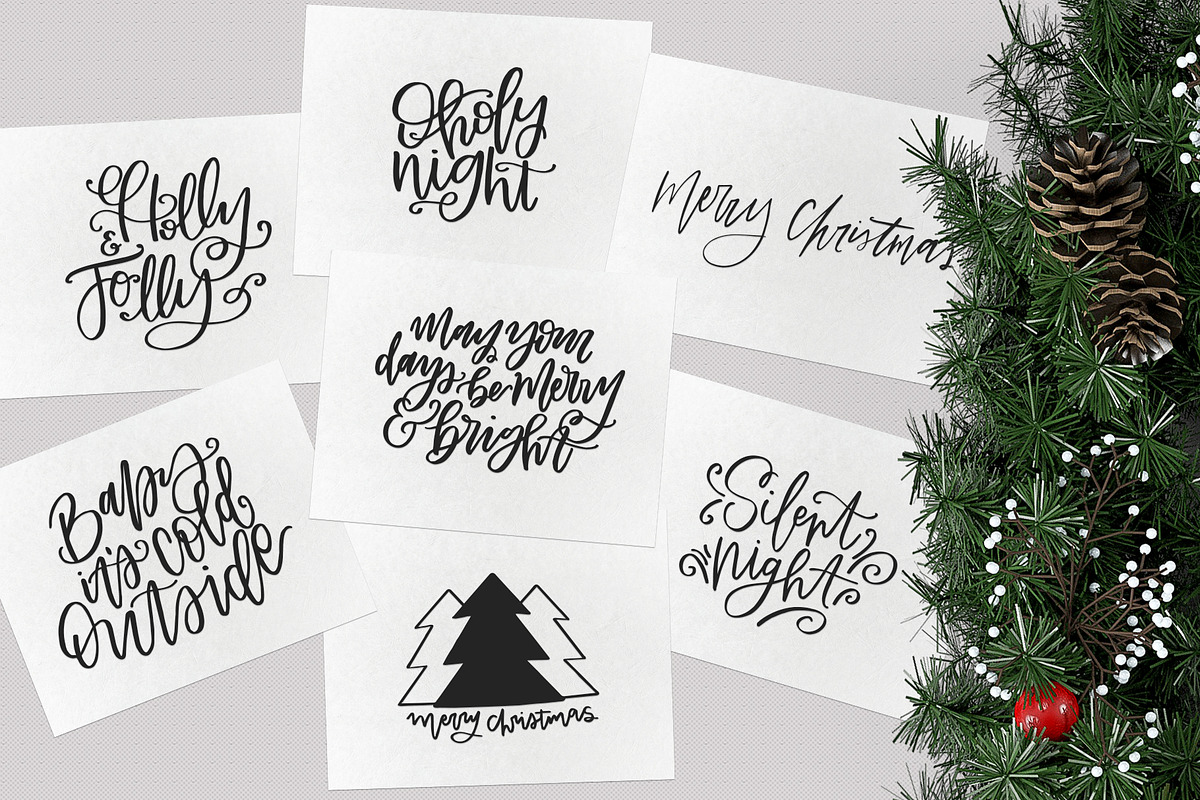 Christmas Symbols Font - Volume 2 preview 2