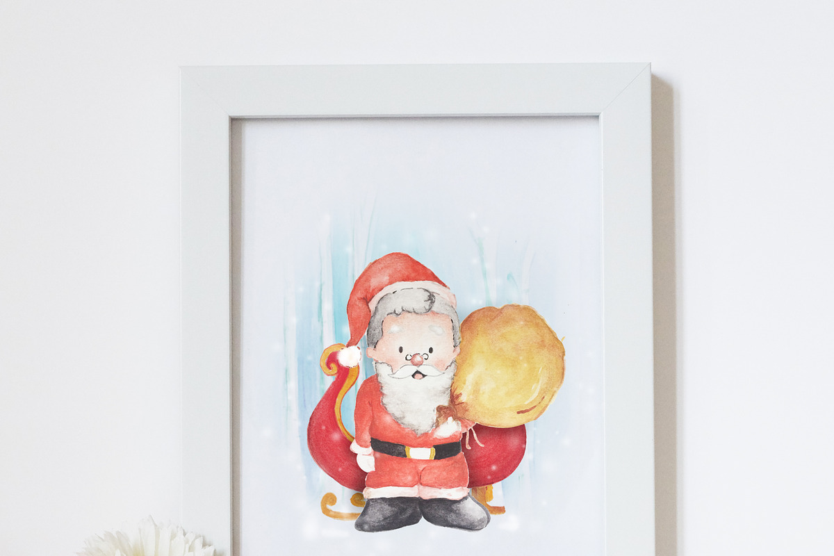Christmas Cards Collectible Clipart, an Illustration by artemyst (Photo 3 of 4)