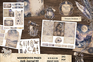 Celestial Printable Journal Kit