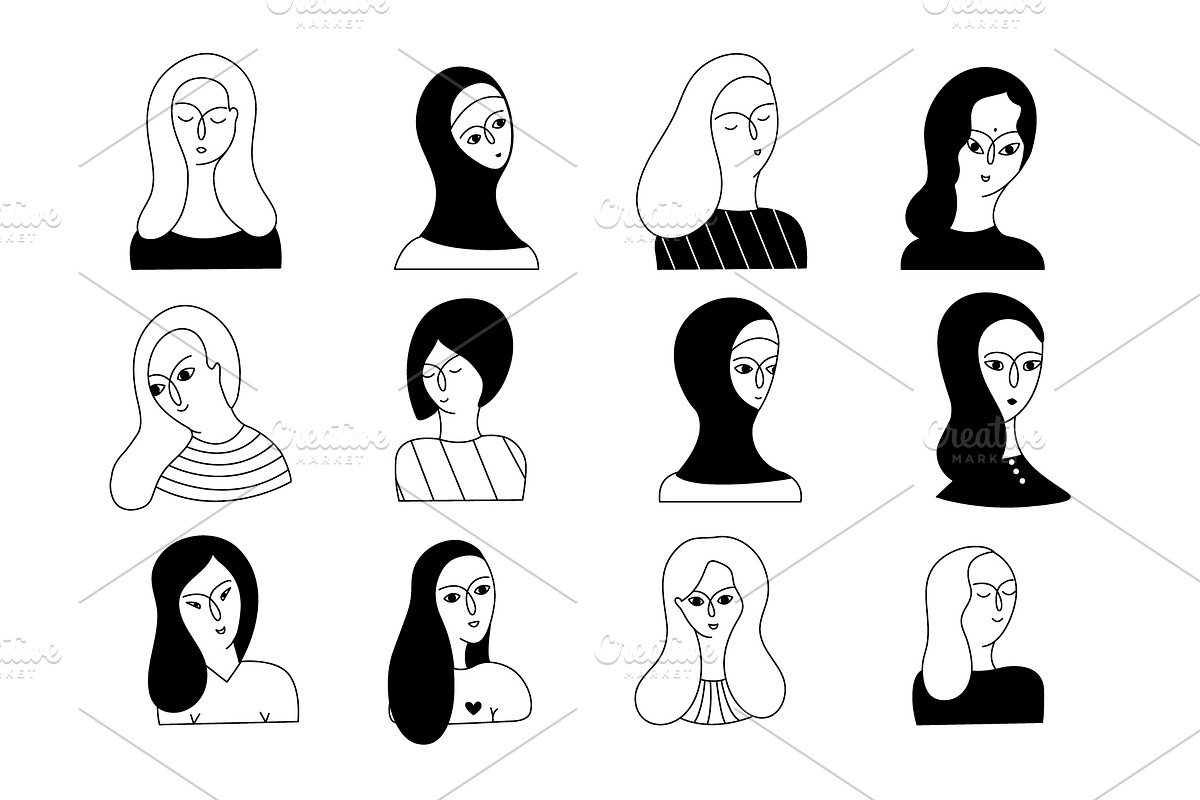 Social diversity/objects collection, an Illustration by Alona Savchuk (Photo 2 of 13)