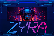 Pulse Display – Sci-Fi Techno Font, a Font by PutraCetol Studio (Thumbnail 2 of 5)