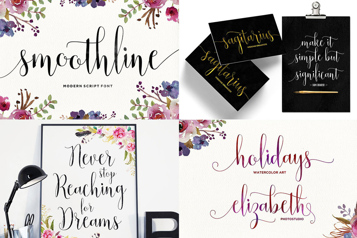 Handwritten Fonts Collection, a Script Font by Areatype (Photo 12 of 62)