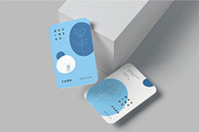 A8 Horizontal Business Card Mockups, an Advertising Mockup by megostudi0 (Thumbnail 5 of 6)
