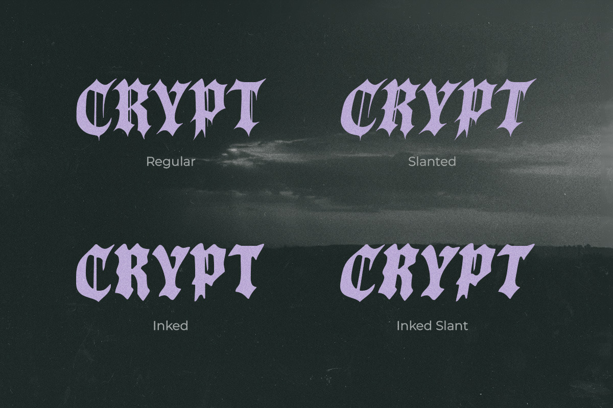 Nocturne Black — Gothic Horror Font, a Blackletter Font by Rillatype (Photo 3 of 9)