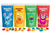 Fruity Frights - 6 Cute Monsters, a Decorative Illustration by D R A W K M A N (Thumbnail 3 of 8)