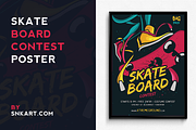 Skateboard Halloween Contest, a Flyer Template by SNK's (Thumbnail 1 of 3)