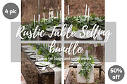 Rustic table setting Bundle, a Food & Drink Photo by Marine Girl shop (Thumbnail 1 of 6)