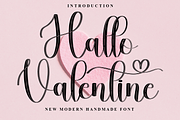 Hallo Valentine, a Handwritten Font by InermediaSTUDIO (Thumbnail 1 of 8)