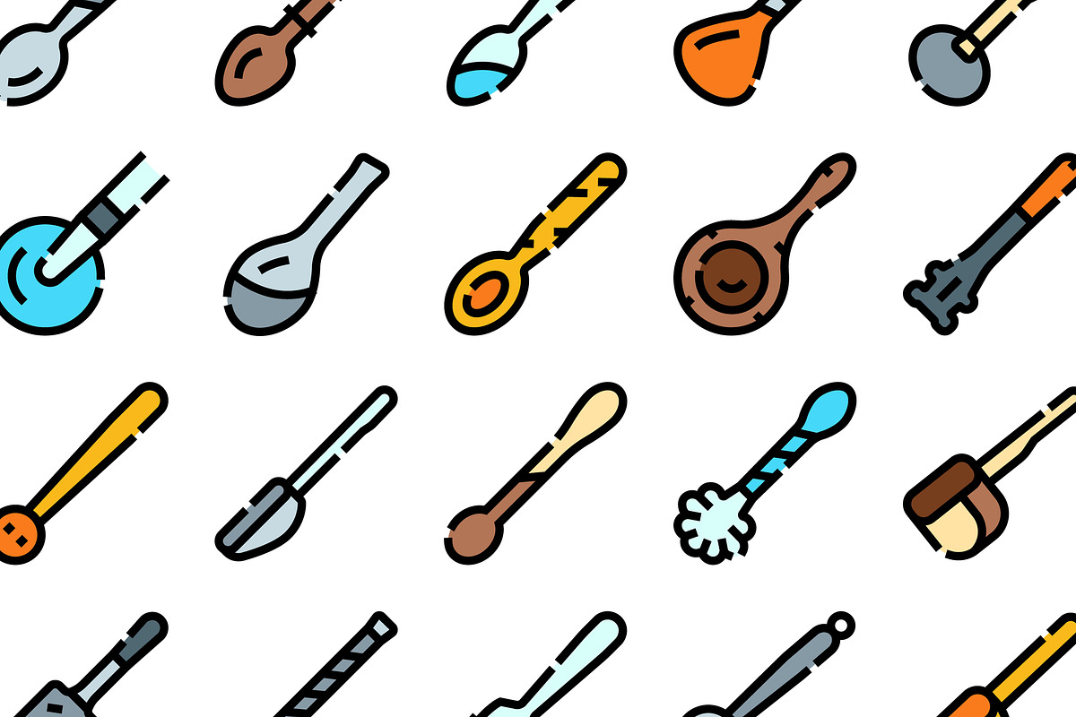 Kitchen spoons eating cooking, an Object Graphic by pikepicture (Photo 3 of 3)