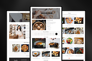 Food Blogger Wix Website Template, a Wix Template by Meraki Templates (Thumbnail 5 of 8)