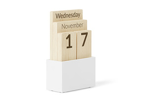 Wooden Calendar