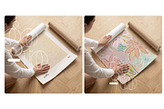 A1 Poster Mockup With Person PSD, a Mockup by First Impression Mockups (Thumbnail 4 of 4)