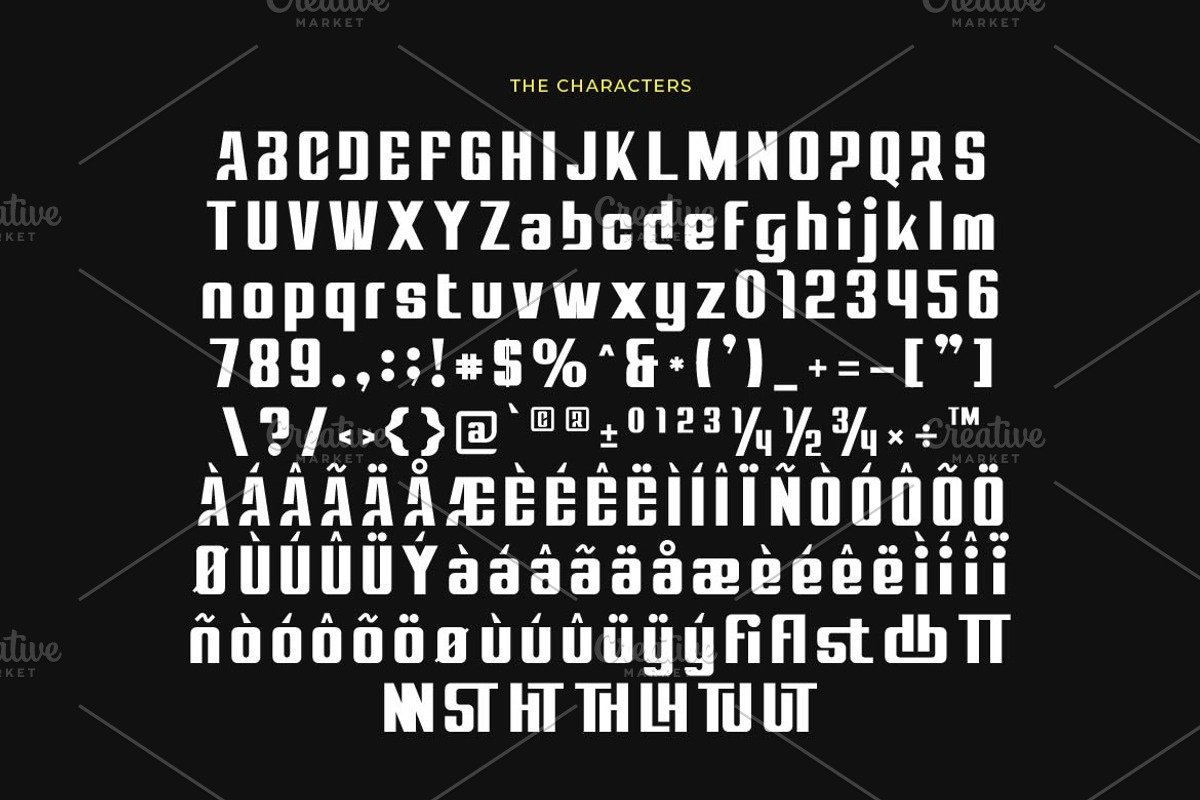 Bigsock Condensed Display Font, a Sans Serif Font by Artiveko (Photo 3 of 8)