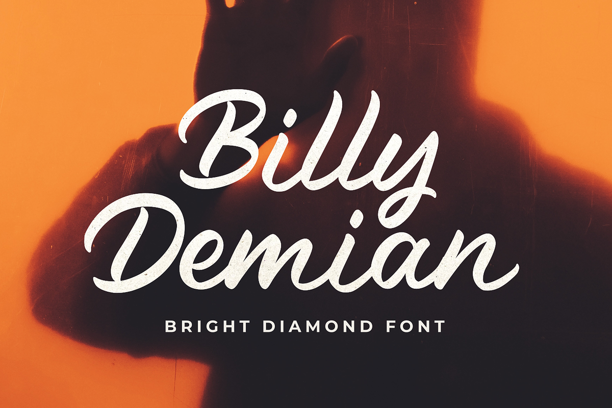 Bright Diamond - Handwritten Font, a Script Font by zeenesia (Photo 4 of 16)