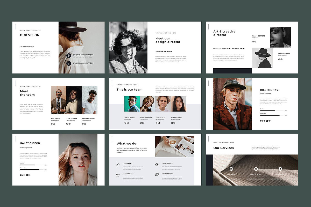 Loosy - PowerPoint Template, a Presentation Template by Bervisual (Photo 3 of 9)