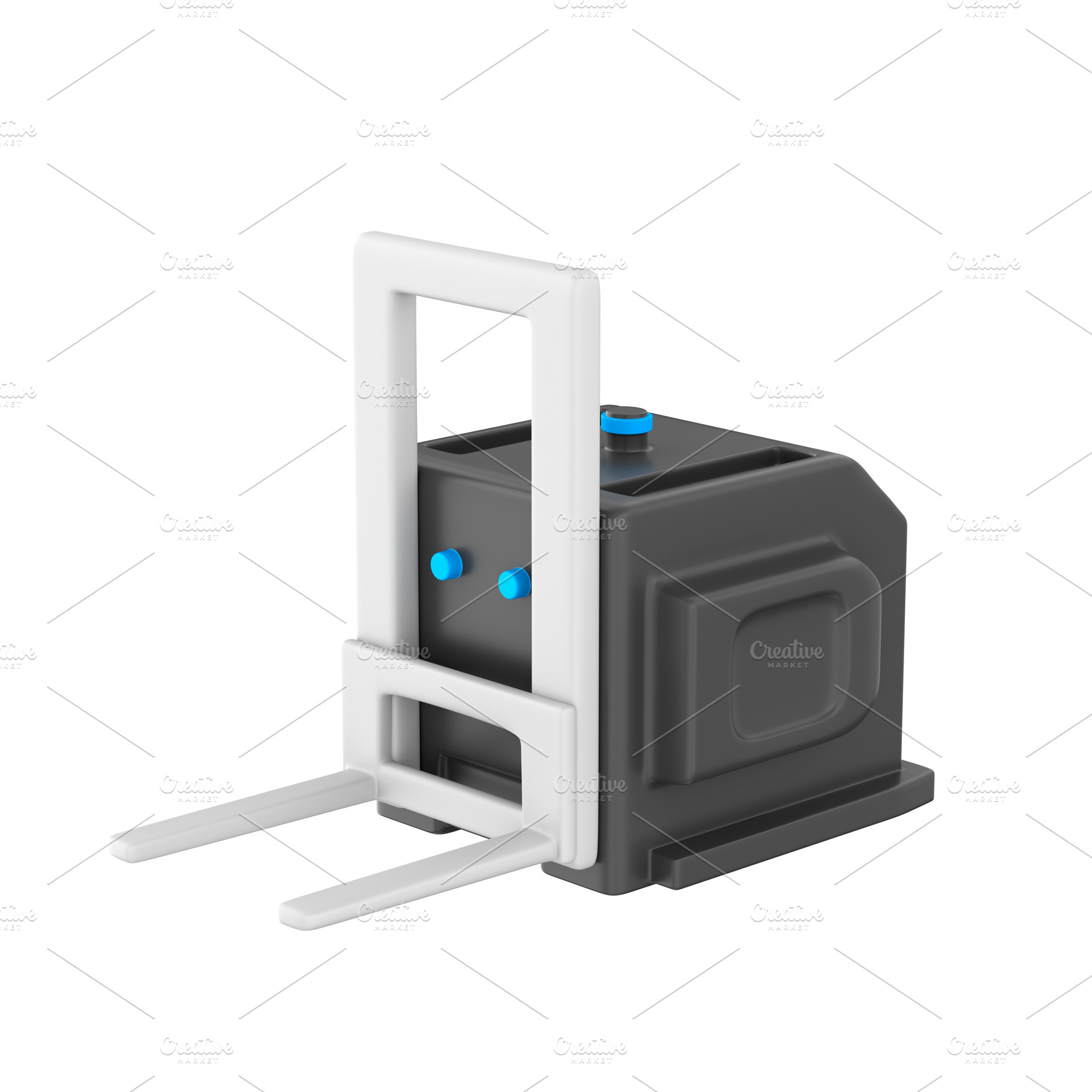 Automated Forklift, a Technology Photo by Artem Varnitsin