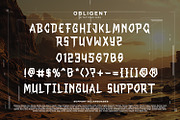 Obligent, a Symbol Font by Ditatype (Thumbnail 7 of 11)