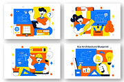 10 Eco Architecture Blueprint, a Person Illustration by denayunebgt (Thumbnail 3 of 4)