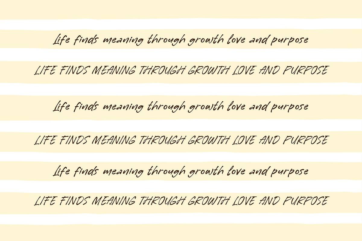 Bellora Darling Natural Handwritten, a Script Font by Letterena Studios Script (Photo 11 of 15)